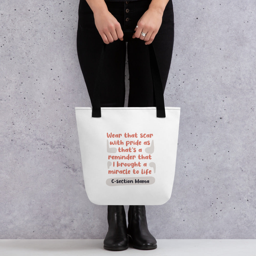 C Section Mama - Tote bag