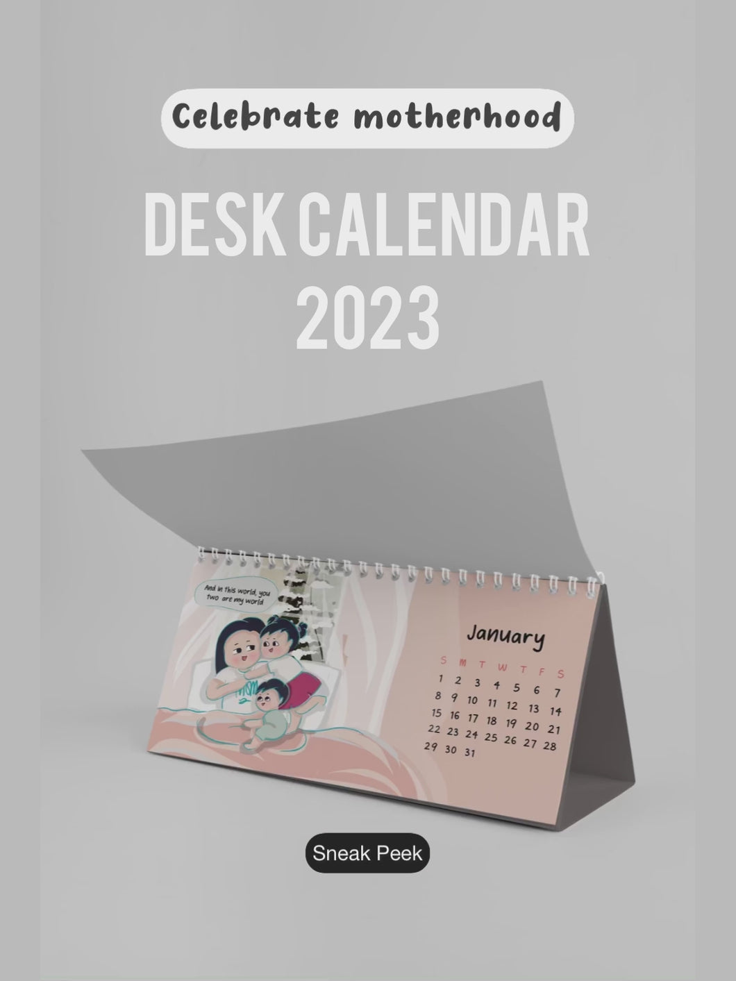 Desk Calendar 2023